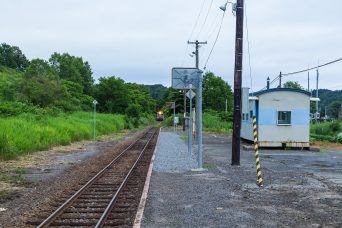 JR留萌本線・幌糠駅（北海道：2022年7月）