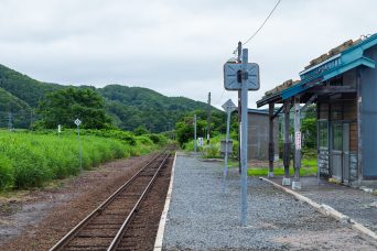 JR留萌本線・藤山駅（北海道：2022年7月）