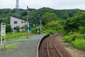 JR留萌本線・大和田駅（北海道：2022年7月）