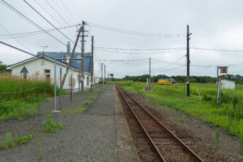 JR根室本線・厚床駅（北海道：2022年7月）