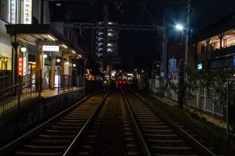 都電荒川線・三ノ輪橋停留場（東京都：2022年9月）