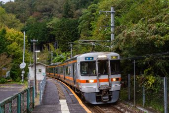 JR飯田線・為栗駅（長野県：2022年10月）