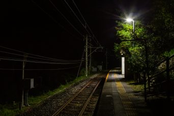 JR飯田線・中井侍駅（長野県：2022年10月）