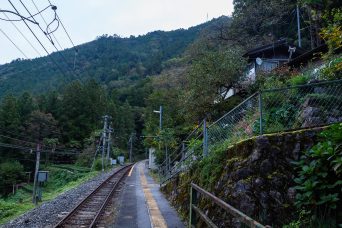 JR飯田線・中井侍駅（長野県：2022年10月）