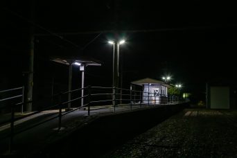 JR飯田線・佐久間駅（静岡県：2022年10月）