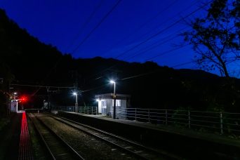 JR飯田線・伊那小沢駅（長野県：2022年11月）