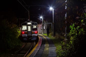 JR飯田線・鶯巣駅（長野県：2022年11月）