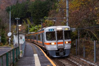 JR飯田線・為栗駅（長野県：2022年11月）