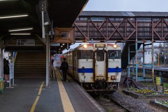 JR日田彦山線・田川後藤寺駅（福岡県：2022年12月）