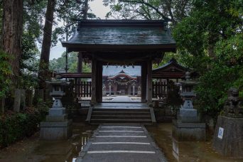 筑紫野・筑紫神社（福岡県：2022年12月）