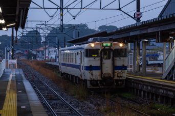 JR筑豊本線・桂川駅（福岡県：2022年12月）