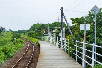 JR根室本線・東根室駅（北海道：2022年7月）