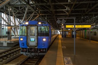 JR宗谷本線・旭川駅・特急「大雪」（北海道：2022年8月）