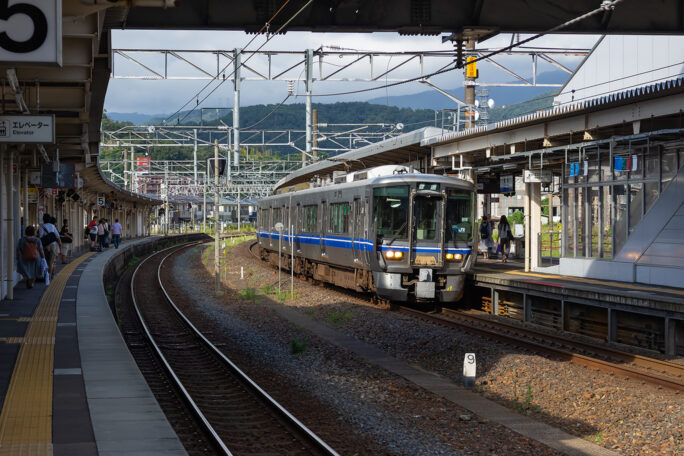 16時過ぎには敦賀駅に到着。ようやく関西圏に戻ってきた