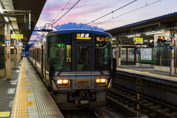 旅のトップランナーは福知山線の普通列車
