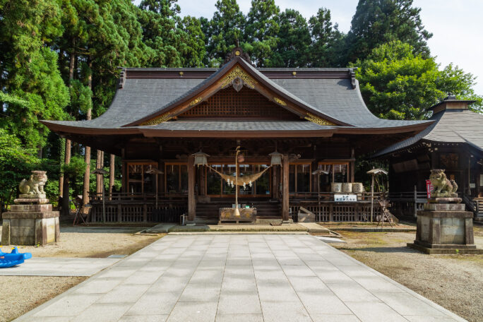 長井・總宮神社（山形県：2023年7月）