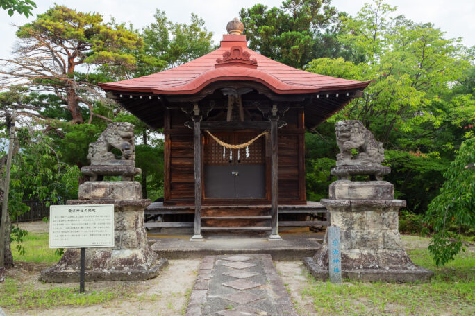 飯坂温泉・愛宕神社（福島県：2023年7月）
