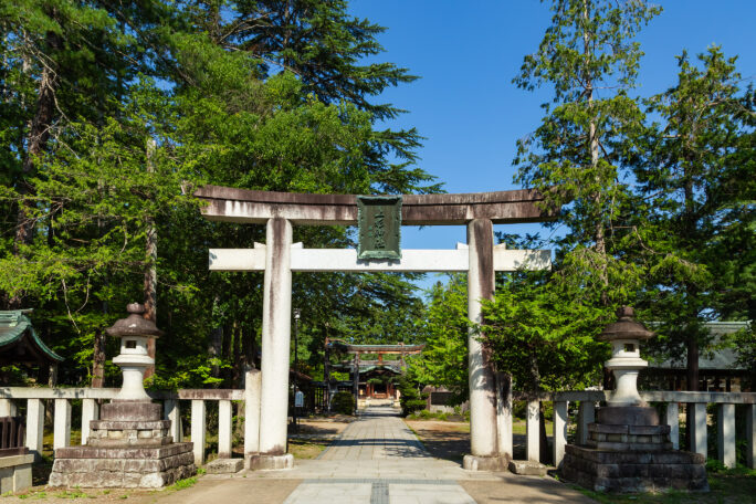 置賜・上杉神社（山形県：2023年7月）