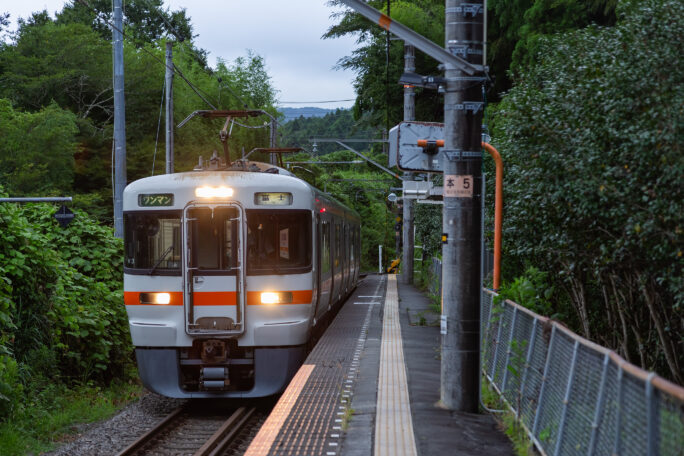 JR身延線・沼久保駅（静岡県：2023年7月）