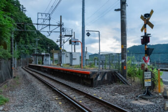 JR身延線・井出駅（静岡県：2023年7月）