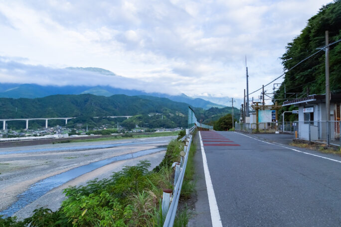 JR身延線・井出駅（静岡県：2023年7月）