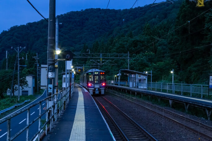 JR北陸本線・南今庄駅（福井県：2023年7月）