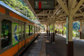 JR青梅線・鳩ノ巣駅（東京都：2023年9月）