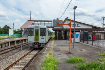 JR八高線・児玉駅（埼玉県：2023年9月）