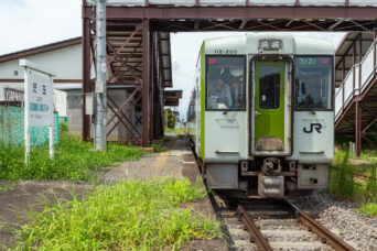 JR八高線・児玉駅（埼玉県：2023年9月）