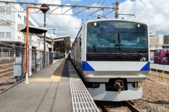 JR常磐線・土浦駅（茨城県：2023年9月）