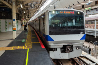 JR東海道本線・東京駅（東京都：2023年9月）
