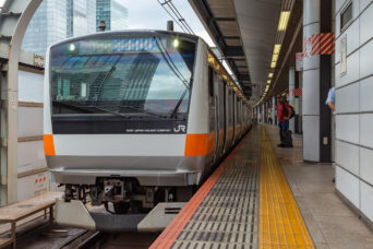 JR中央本線・東京駅（東京都：2023年9月）