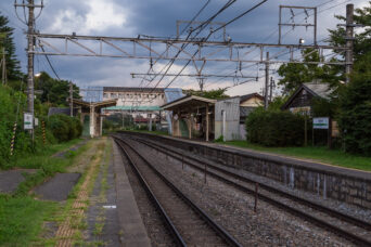 JR中央本線・信濃境駅（長野県：2023年9月）