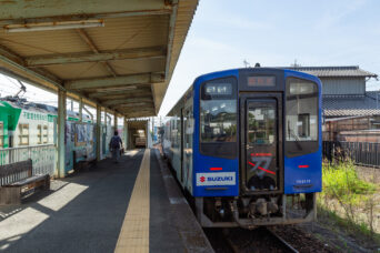 天竜浜名湖鉄道天竜浜名湖線・西鹿島駅（静岡県：2023年10月）