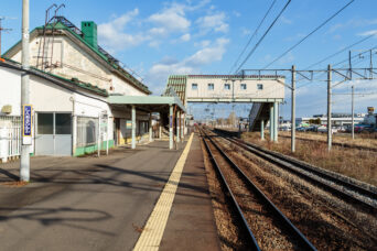 JR宗谷本線・新旭川駅（北海道：2023年11月）