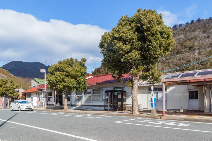 JR加古川線・福知山線・谷川駅（兵庫県：2024年1月）