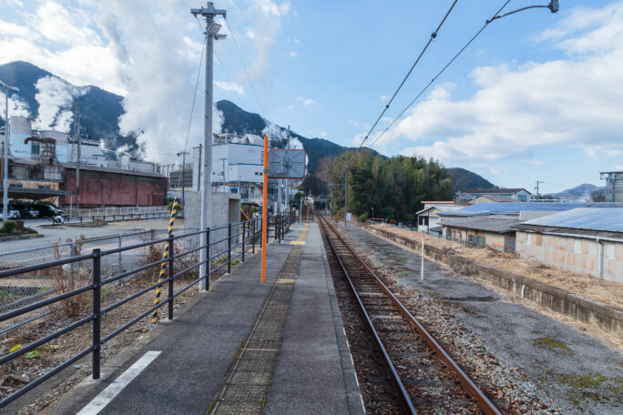 JR加古川線・久下村駅（兵庫県：2024年1月）