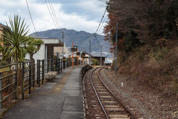 JR加古川線・船町口駅（兵庫県：2024年1月）