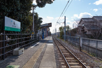 JR加古川線・滝駅（兵庫県：2024年1月）