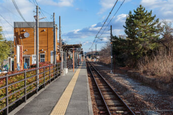 JR加古川線・小野町駅（兵庫県：2024年1月）
