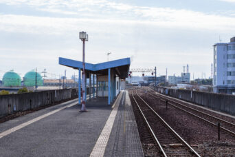 水島臨海鉄道・水島駅（岡山県：2024年2月）