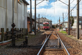 銚子電鉄鉄道線・仲ノ町駅（千葉県：2024年3月）