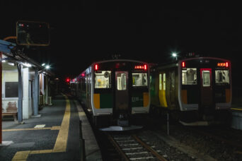 JR久留里線・久留里駅（千葉県：2024年3月）