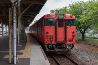 JR山陰本線・浜坂駅（兵庫県：2024年4月）