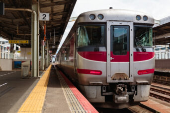 JR山陰本線・鳥取駅・特急「はまかぜ」（鳥取県：2024年4月）