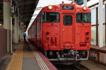 JR山陰本線・鳥取駅（鳥取県：2024年4月）