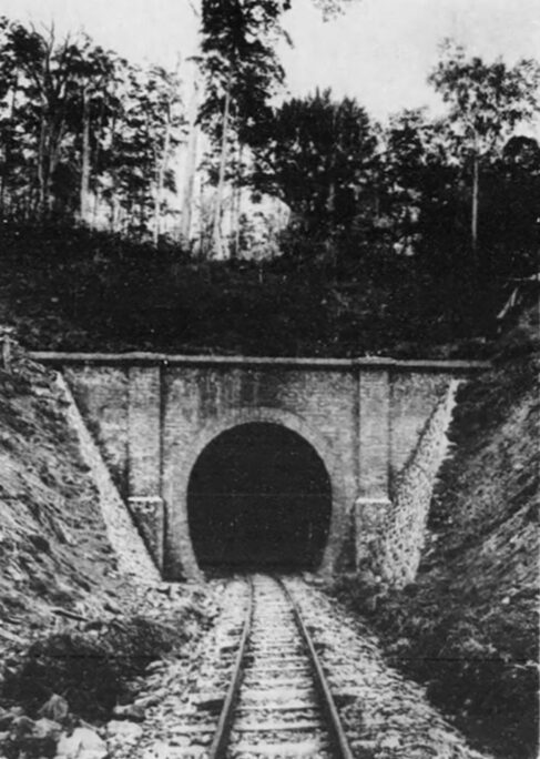 引用図：常紋隧道「湧別線建設概要（鉄道院・1916年）」