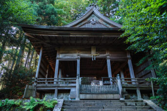 大峯奥駈道・金峯神社（奈良県：2024年5月）