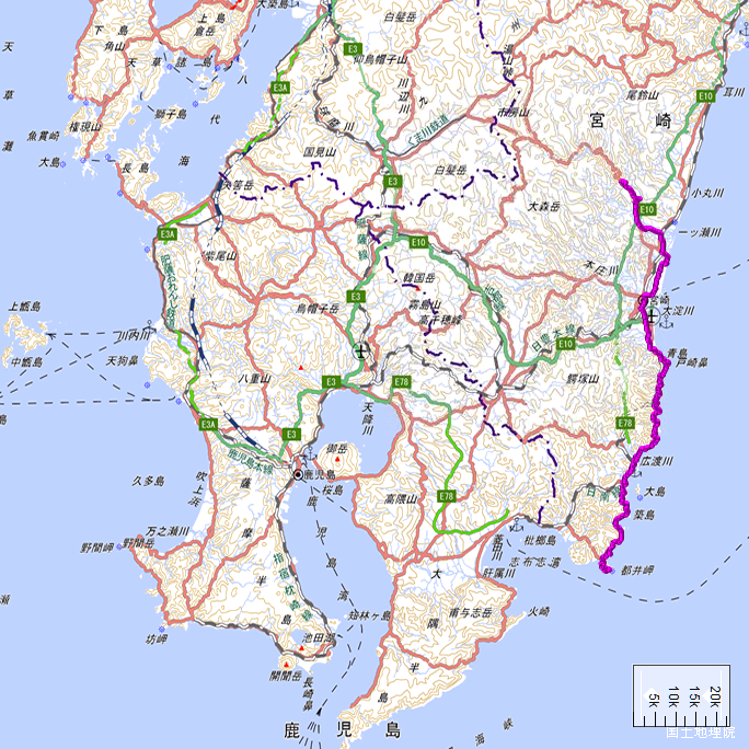 ルート図：ちゃり鉄9号9日目