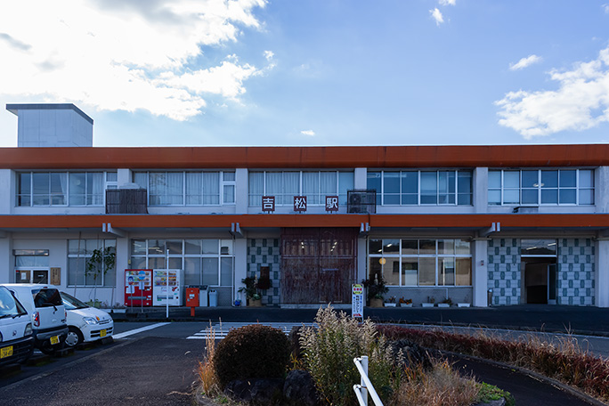 この地域の鉄道要衝駅である吉松駅